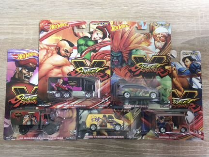 Hot Wheels Pop Culture Street Fighter V