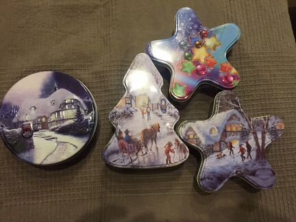 Коробки для подарка новогодние новые