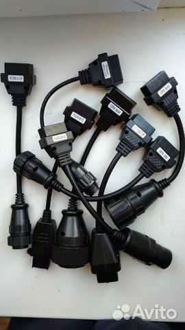 Комплект переходников OBD для грузовых автомобилей
