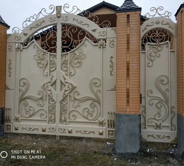 Ворота кованые N11