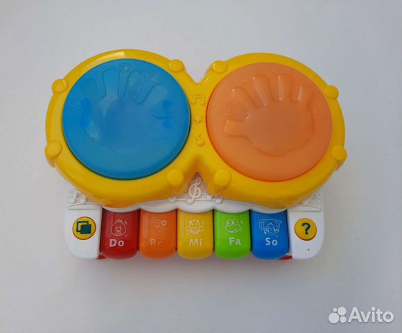 Развивающие игрушки пианино/барабан