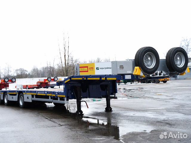 Полуприцеп трал (тяжеловоз) Тверьстроймаш Extendable, 2023