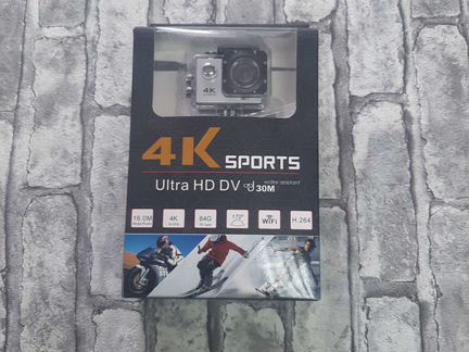 Новая Экшн камера c Wi-Fi 4К