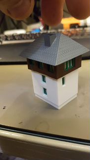 Домик масштаба N 1:150