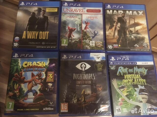 Игры для ps4 пс4