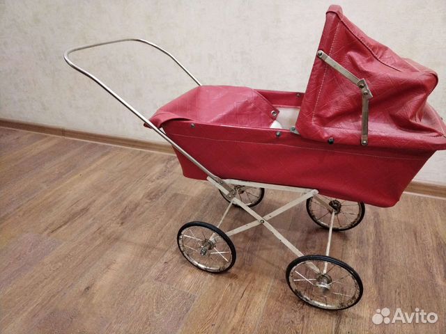 Детская ретро коляска для кукол