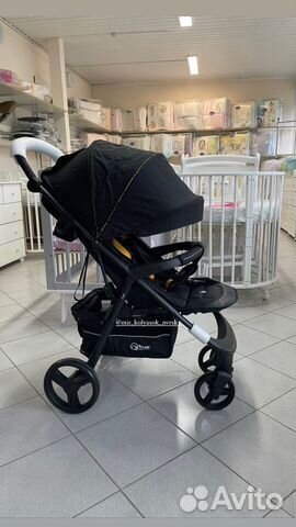 Коляска Rant Caspia черная Новая