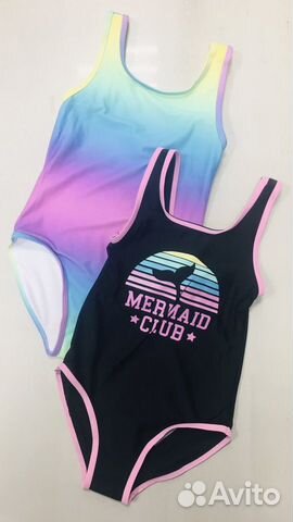 Новый купальник для девочки 7-14 л