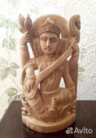 Статуэтка Тара спасительница (дерево, Тибет)