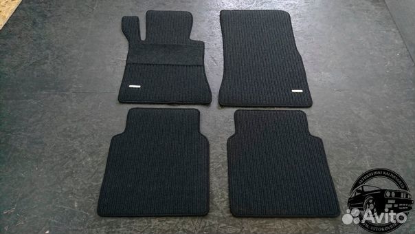 Автоковрики для Mercedes-Benz W126, репсовые, граф