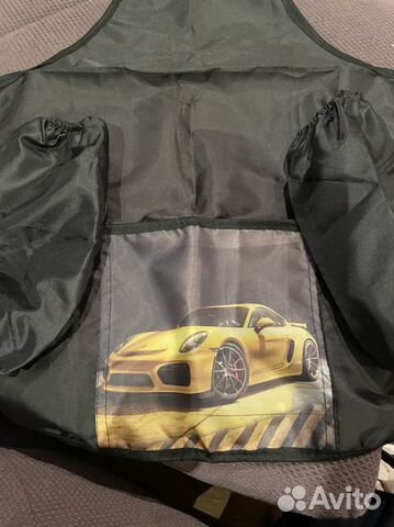 Фартук для труда, рисования с нарукавниками