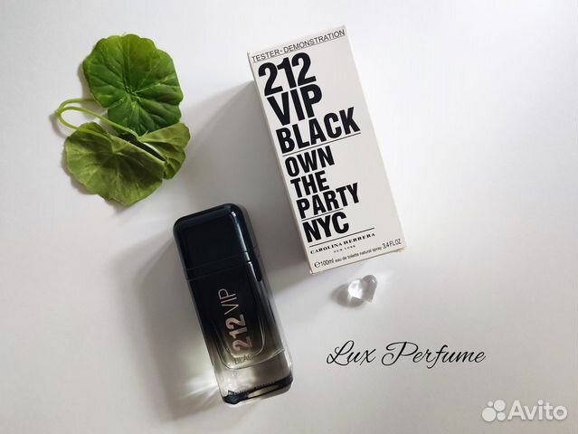 Carolina Herrera 212 VIP Black Евро тестер 100 мл