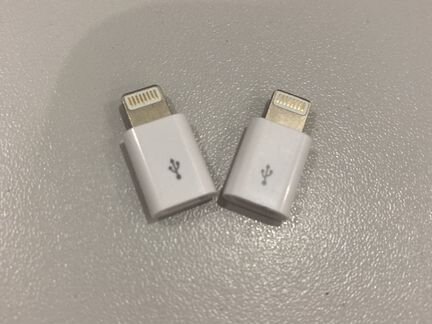 Адаптер - переходник на iPhone Lightning USB micro
