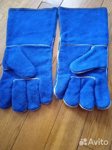 Перчатки новые рабочие натур замша