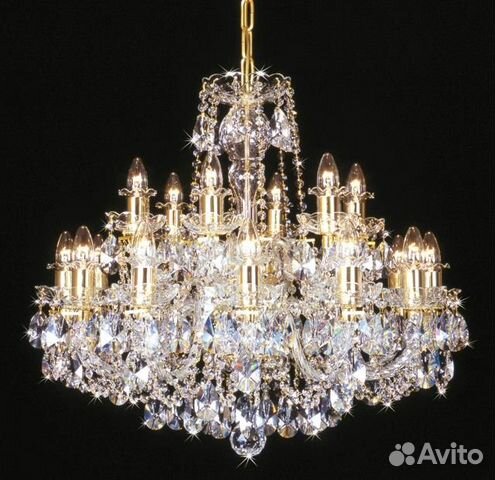 Люстра хрустальная Чехия