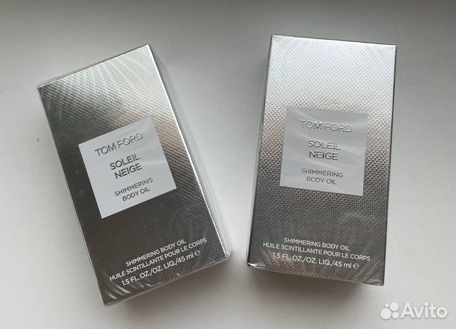 Tom ford soleil neige масло для тела