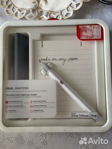 Ручка стилус equil smart pen для iPhone, iPad