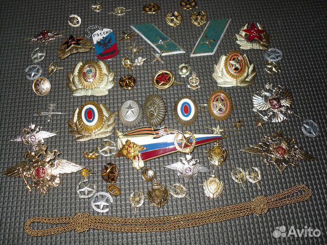 Флаг уголок на берет вмф РФ с орлом кокарда СССР