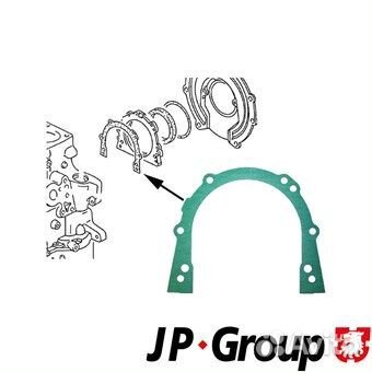 Прокладка крышки двигателя audi/VW 1.6-2.5 72-05 з