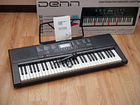 Синтезатор Denn DEK-606 новый, с подсветкой клавиш