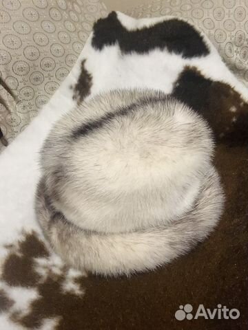 Шапка норковая женская светлая