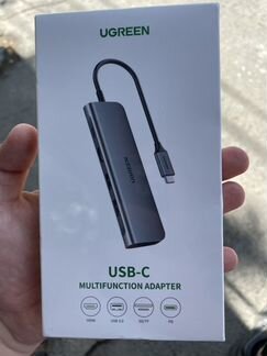 Адаптер Хаб type-c для Macbook и Ноутбуков