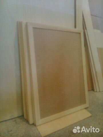Рама багетная неокрашенное дерево 50*70 см