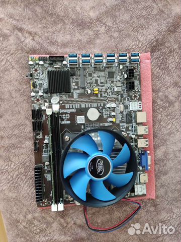 Материнская плата b75