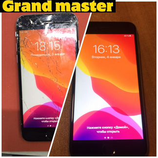 Замена стекла дисплея iPhone / Apple watch / iPad