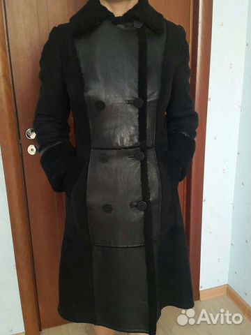 Дубленка натуральная женская 42 44