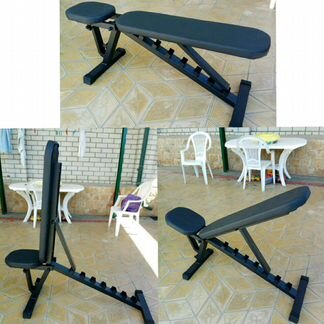 Скамья атлетическая наклонная для жима штанги