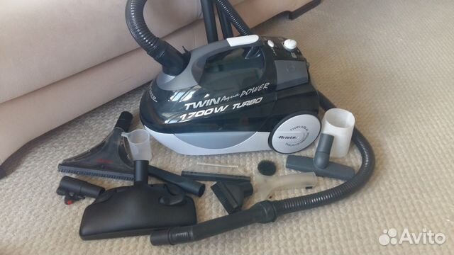 Пылесос Ariete Twin Aqua Power Turbo + турбощетка