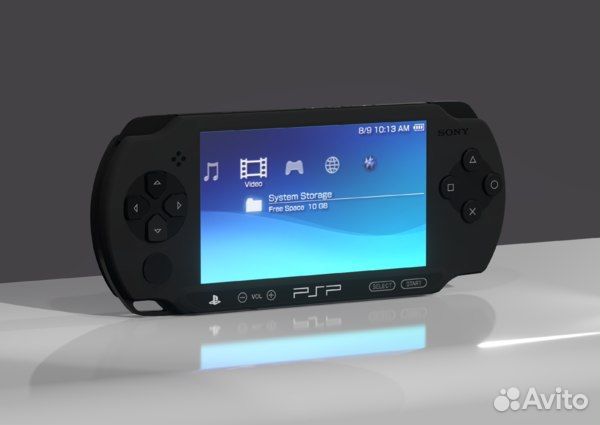 30 игр Sony PSP Street E1008 прошита