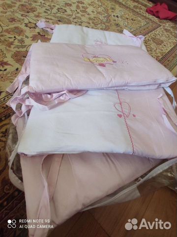 Бортики в кроватку Piccolino новые