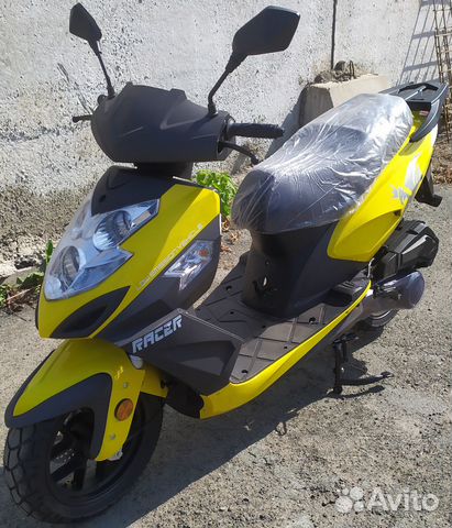 Скутер Racer RC150T-15 Stells жёлтый