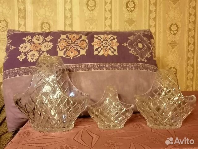 Хрустальная конфетница