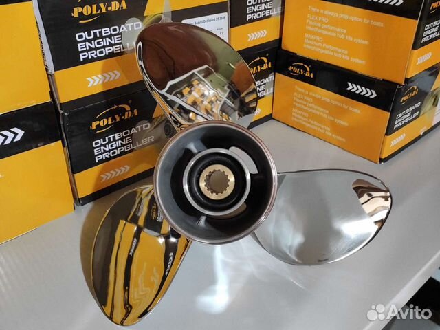 Гребной винт Yamaha 60-140; 3*13*21, сталь