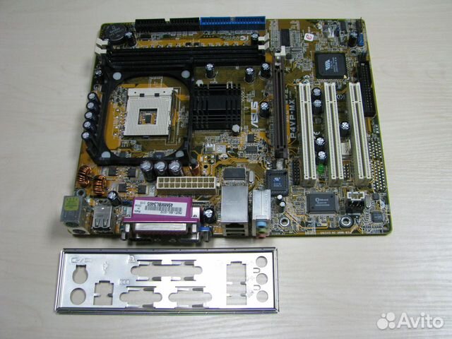 Материнская плата asus P4VP-MX (Socket-478)