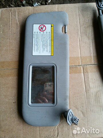 Козырек левый Kia Rio 3 11-17