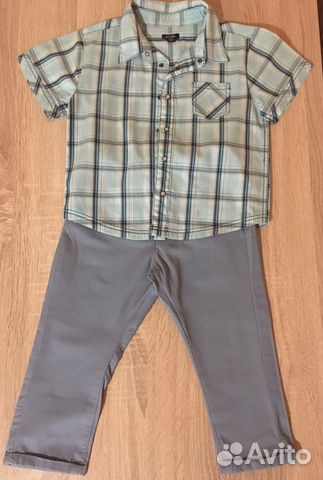 Костюм рубашка и брюки