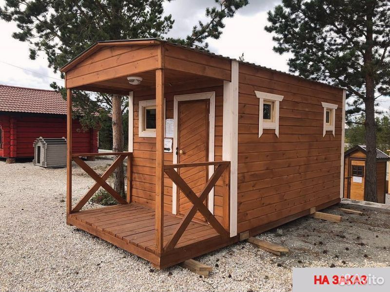 Готовые бани дома бытовки