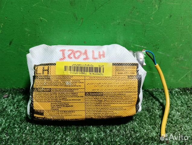 Подушка безопасности в сиденье левая Toyota Verso