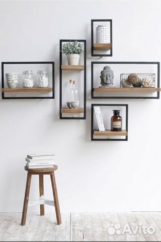 Полки в стиле лофт decor