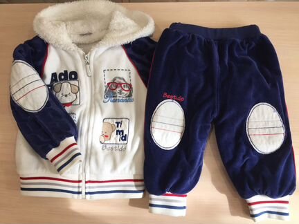 Велюровый костюм «Bestido» р.74