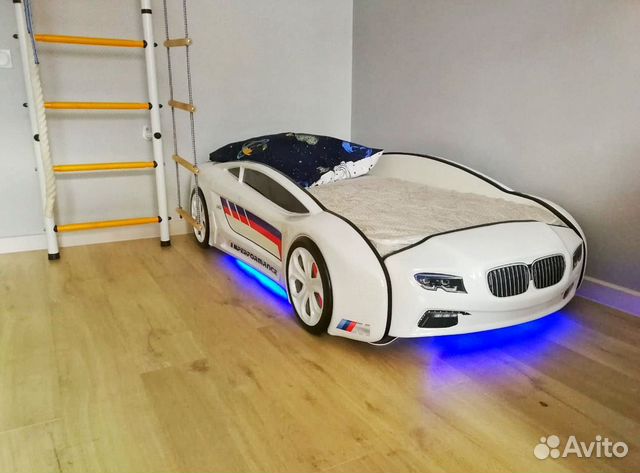Кровать машинка бмв