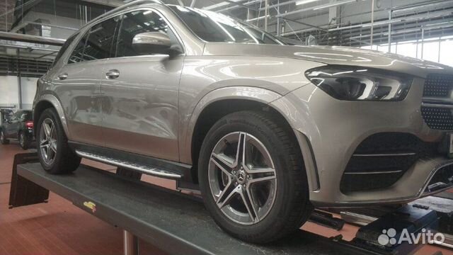 Пороги Mercedes GLE V 167 v167