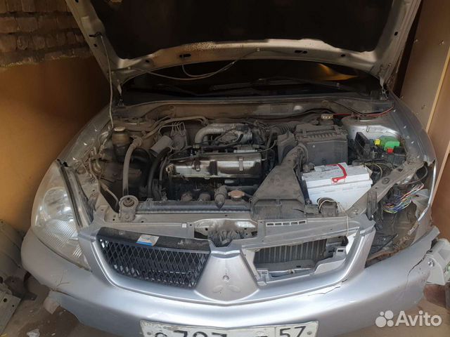 Mitsubishi Lancer 1.6 AT, 2007, битый, 168 000 км