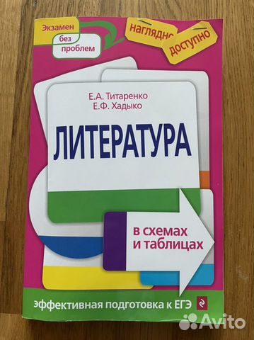 Титаренко е а литература в схемах и таблицах е а титаренко