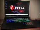 Игровой ноутбук MSI, i7 + 1060