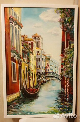 Картина э маслом на холсте Сирень